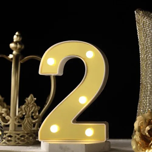 Plastic Led Number - Plastic Material, 4-5 Year Warranty | Durable, Weather-resistant Design For Versatile Outdoor And Indoor Use