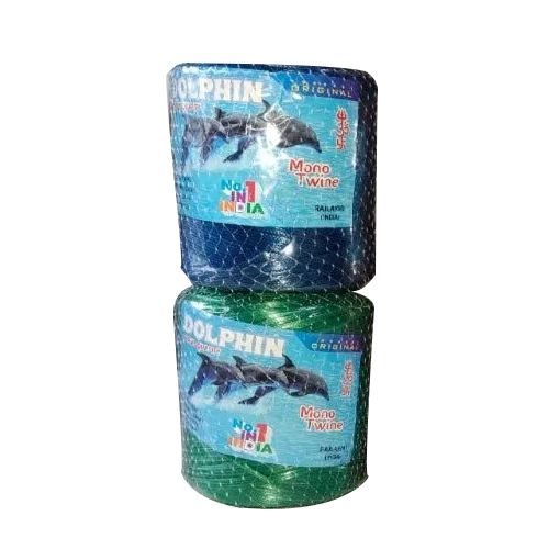 Dolphin Plain Plastic Twine - Synthetic Rope, Multiple Thickness Options, Blue & Green Colors, Washable, Moisture & UV Resistant