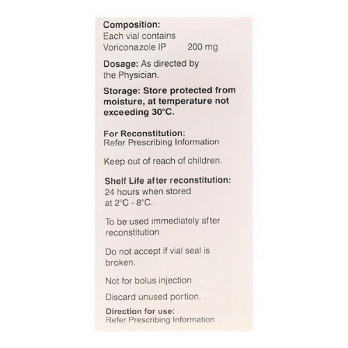 Powder Voriconazole Injection