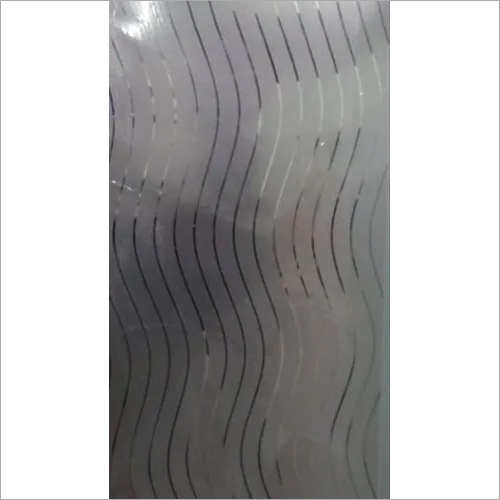 लाइनिंग पैटर्न फ्रॉस्टेड ग्लास फिल्म कठोरता: कठोर