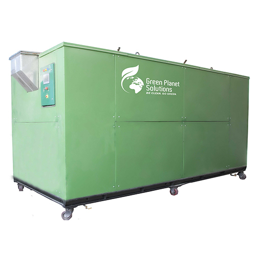 Semi Automatic Drum Composter - Steel, 9x4x4 To 18x8x8 Feet | Portable, Electric Powered, 25 To 5000 Kg Capacity, 7-day Composting Time