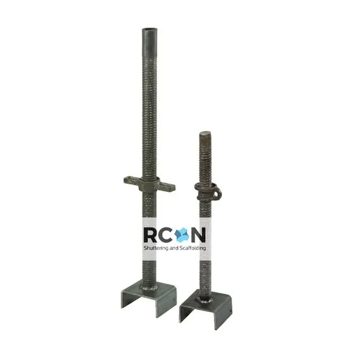 Adjustable Jack - As Required Length, Electric Galvanized And High Protected Painted Surface Treatment, Tubes Scaffolding Frame With U Head
