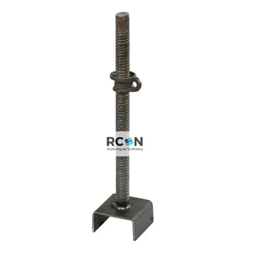 Adjustable Jack - As Required Length, Electric Galvanized And High Protected Painted Surface Treatment, Tubes Scaffolding Frame With U Head