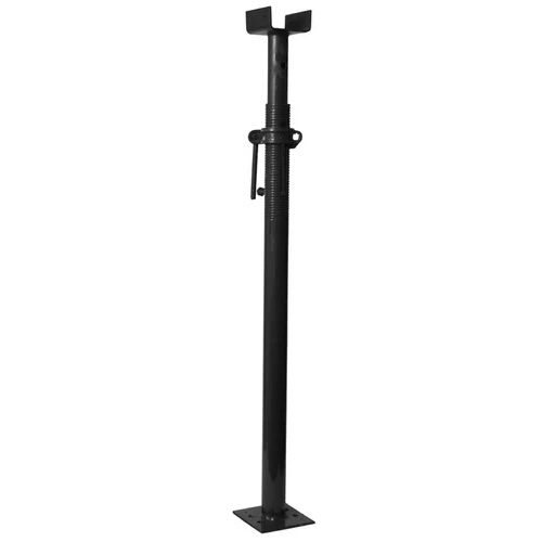 Scafor Adjustable Prop - Mild Steel, Various Sizes, Matte Black | Industrial Use, Height Adjustable, Durable Design