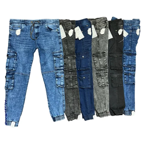 Different Available Men Denim Joggers
