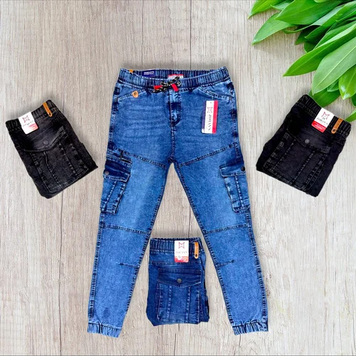 Different Available Men Denim Joggers