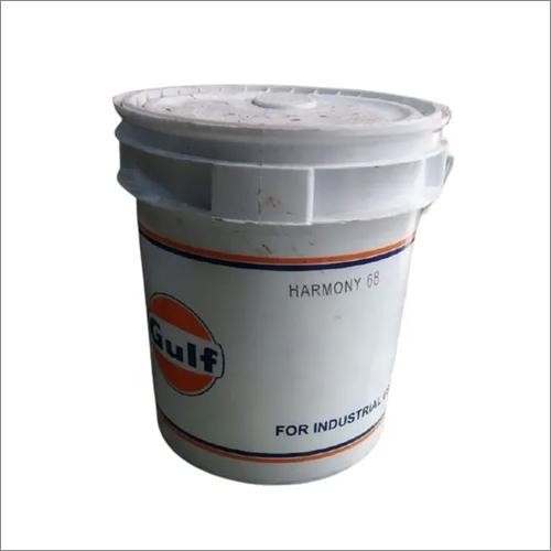 Gulf Harmony 68 Hydraulic Oil - 20 Liters Bucket | Ideal for Water Turbines, Air Compressors, Gear Sets, Superior Oxidation Stability, Water Separation