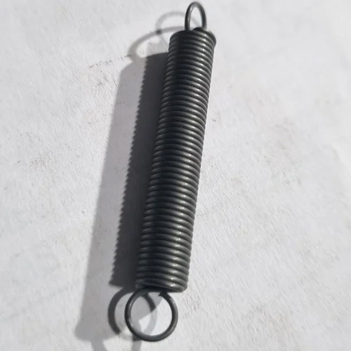 Mild Steel Door Spring - 2mm Thickness, Adjustable Closing Tension, Ribbed Design, Polished Black Finish | Triple Protected for Corrosion Resistance
