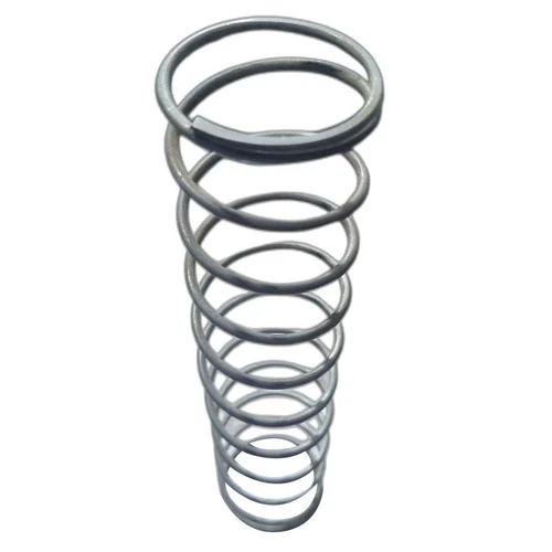 Industrial Cylinder Spring - Alloy Conical Design, Black Color | Extension Load Type for Industrial Applications