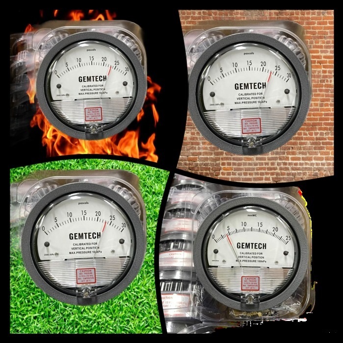 Gemtech Differential Pressure Gauge In Jaipur Rajasthan Accuracy: A 2% (-Ha Model A 1) Of Fs (A 3% (-Ha A 1.5%) On -0