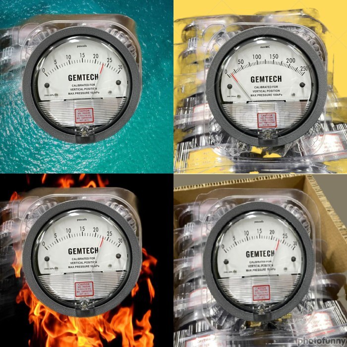 Gemtech Differential Pressure Gauge Supplier In Jaipur Rajasthan Accuracy: A 2% (-Ha Model A 1) Of Fs (A 3% (-Ha A 1.5%) On -0