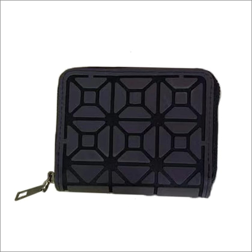 Radium Wallets - Leather Material, Customized Size & Design, Black Color | Unique Designs, Spacious 4 Compartments, Zipper Top Closure
