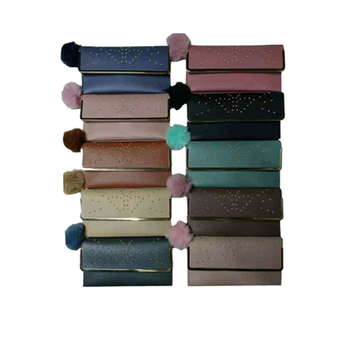 Black Big Wallets Foldable