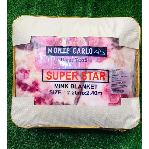 Monte Carlo Super Star Double Bed Blanket Age Group: Children