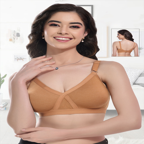 Various Color Melange Crossbelt Bra