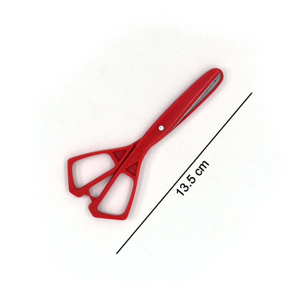 Multipurpose Scissors - Stainless Steel Blades, 14x6x1 Cm Dimensions, Multi-color Assorted Comfort Grip Handles | Ideal For Home And Office Use