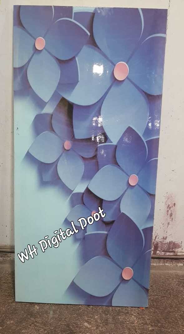 Fiber Door - 30mm Thickness, 82x33 Size | Waterproof, Termite Proof, Fire Resistant, 7 Colors, 5 Patterns