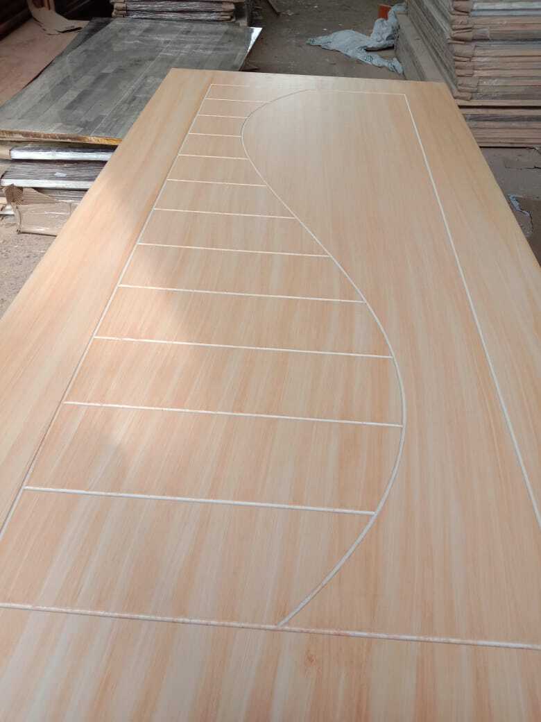 Fiber Door - 30mm Thickness, 82x33 Size | Waterproof, Termite Proof, Fire Resistant, 7 Colors, 5 Patterns