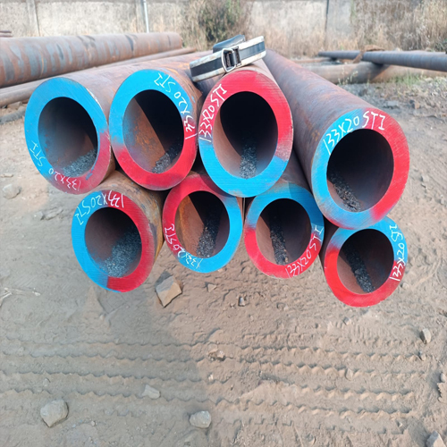 Steel Seamless Pipe Section Shape: Round
