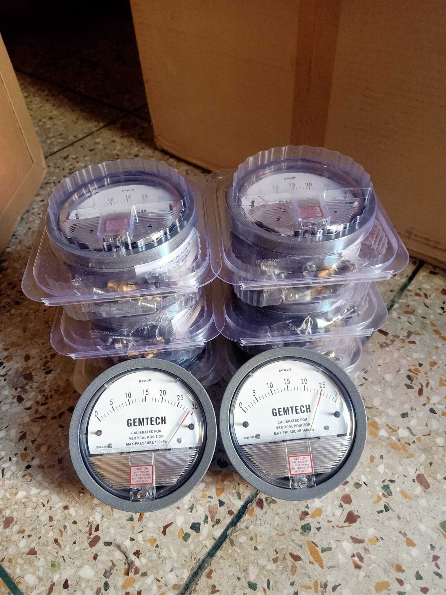 Gemtech Differential Pressure Gauge Distributor In Julana Haryana Accuracy: A 2% (-Ha Model A 1) Of Fs (A 3% (-Ha A 1.5%) On -0