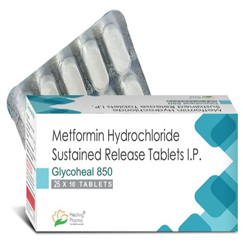 Glycoheal 850 Metformin Hydrochloride Sustained Release Tablets Ip Recommended For: Doctor