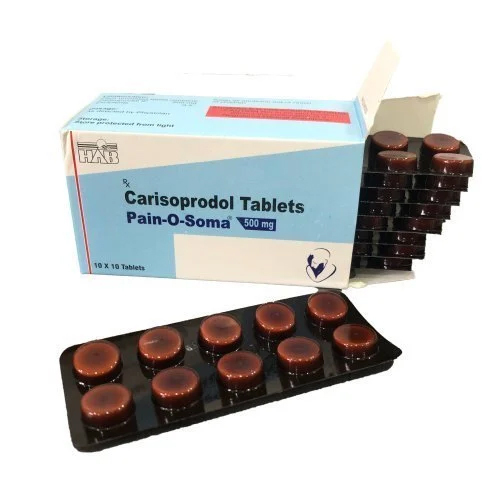 Pain O So-ma 500mg Cariso-prodol Tablets Recommended For: Doctor