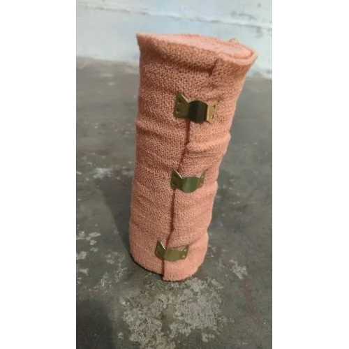 Plain Brown Crepe Bandages - Cotton, Different Sizes Available | Portable, Reusable, Physical Form: Roll, Use Type: External