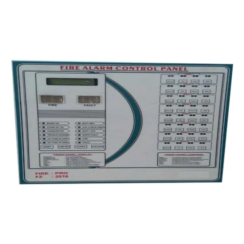 स्टेनलेस स्टील एड्रेसेबल फायर अलार्म कंट्रोल पैनल