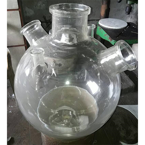 Glass Round Bottom Flask Application: Industrial