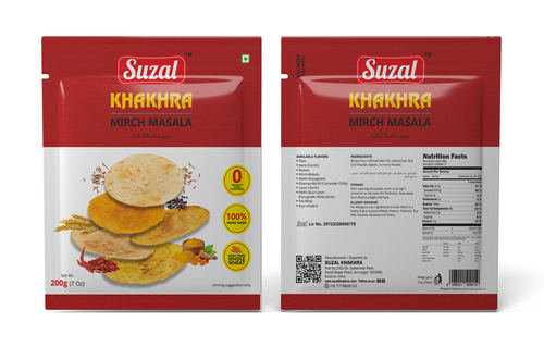 सुजल खाखरा मिर्च मसाला