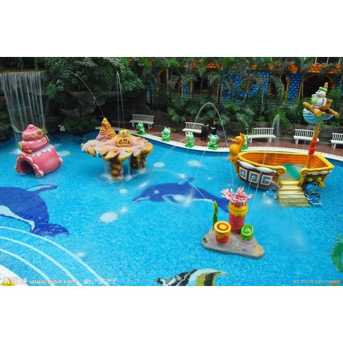 Multicolor Swimming Pool Decorative Parts