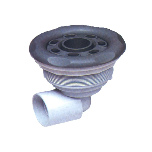 Swimming Pool Inlet - Plastic, Various Sizes Available, White Color | Connects Pump and Filter System, Ensures Water Circulation