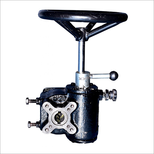 Black Quarter Turn Gearbox