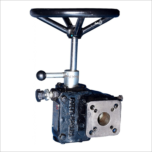 Black Quarter Turn Gearbox