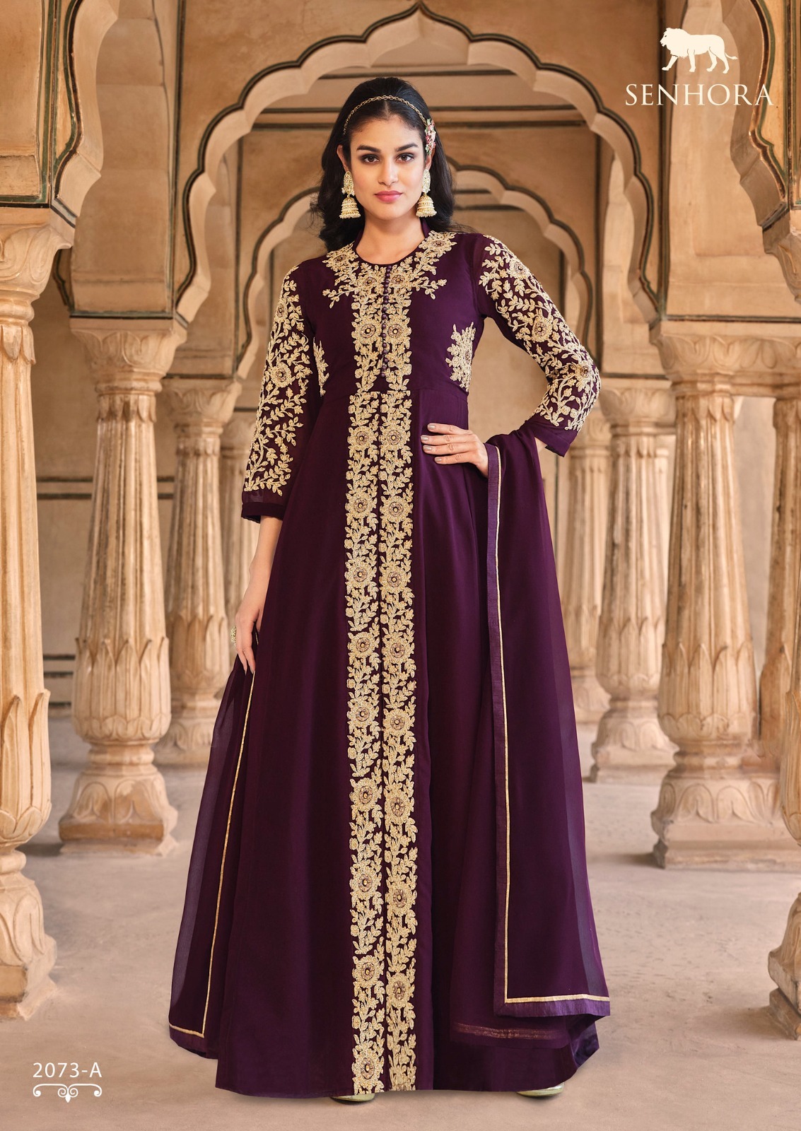 Senhora Ladies Designer Dress Decoration Material: Sequins