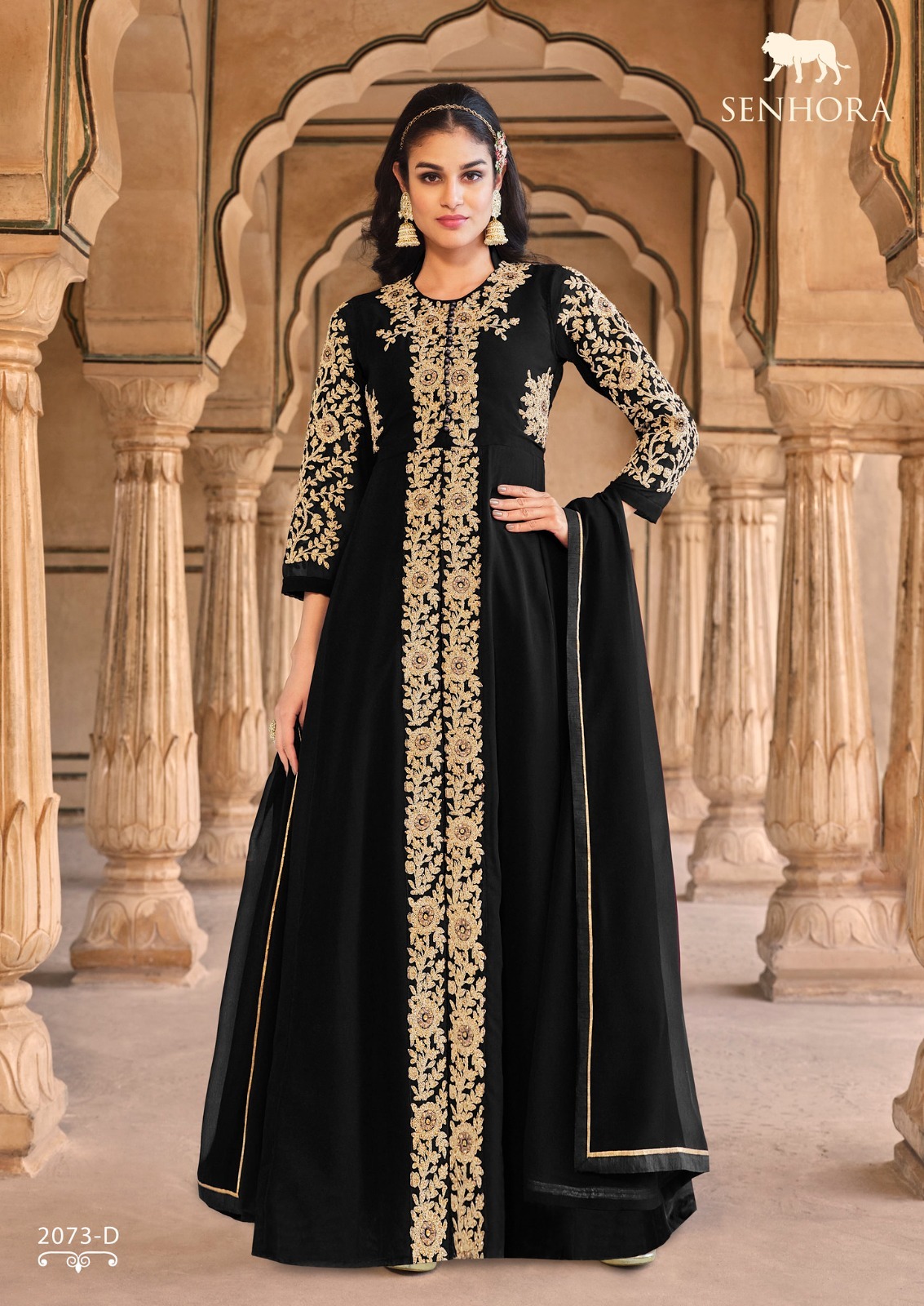 Senhora Ladies Designer Dress Decoration Material: Sequins