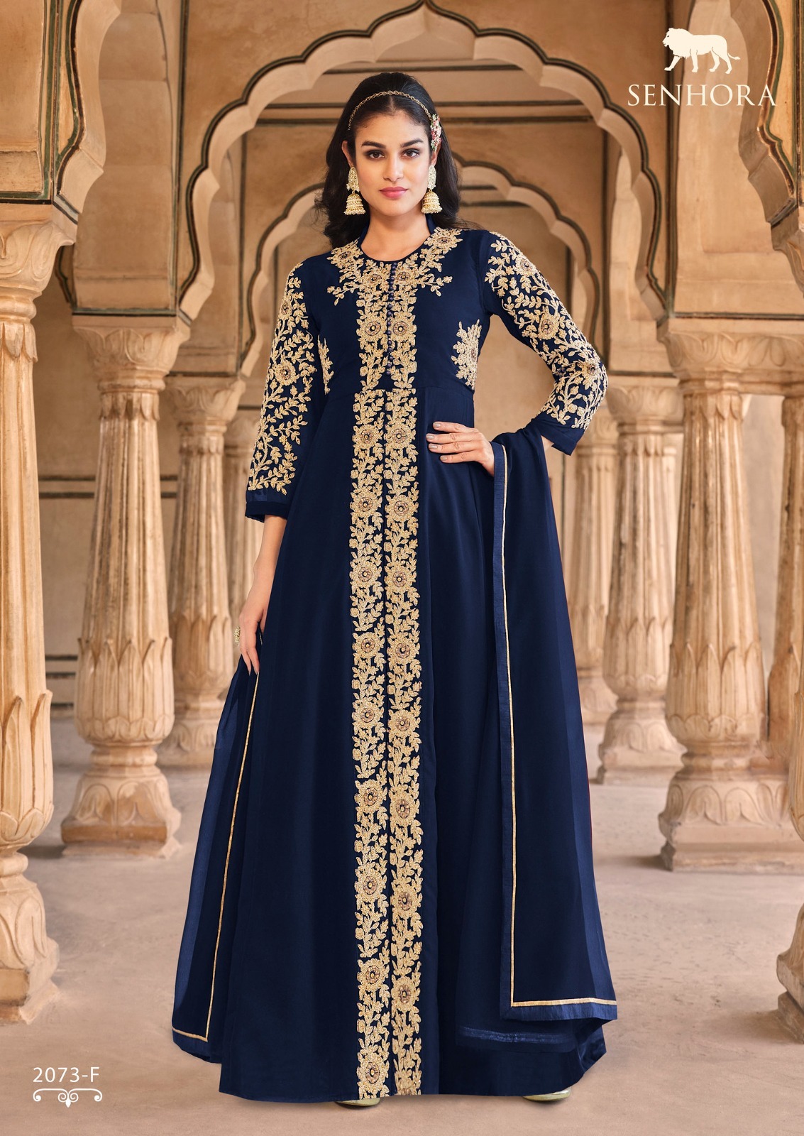 Senhora Ladies Designer Dress Decoration Material: Sequins