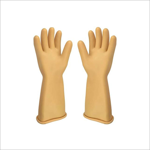 लेदर 33kv इलेक्ट्रिकल हैंड ग्लव्स