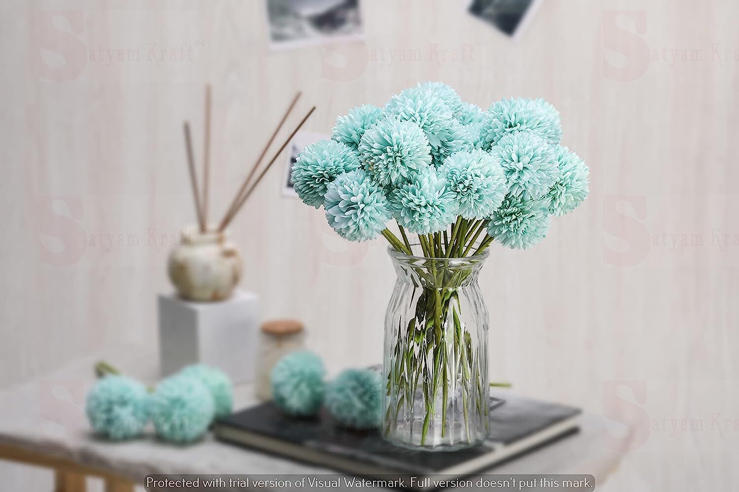 Artificial Flowers Silk Hydrangea