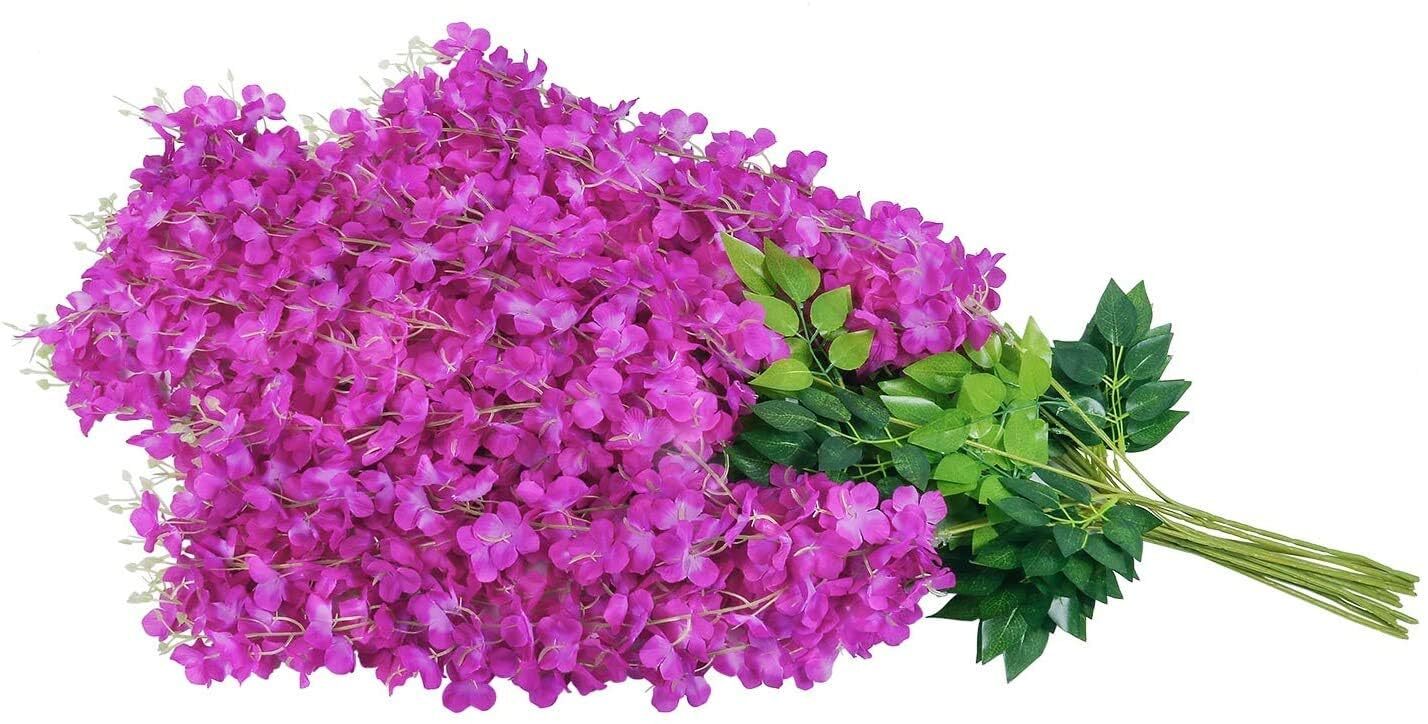 Artificial Silk Flowers - Premium High-quality Silk, Lifelike Appearance , Allergen-free And Pet-friendly Design