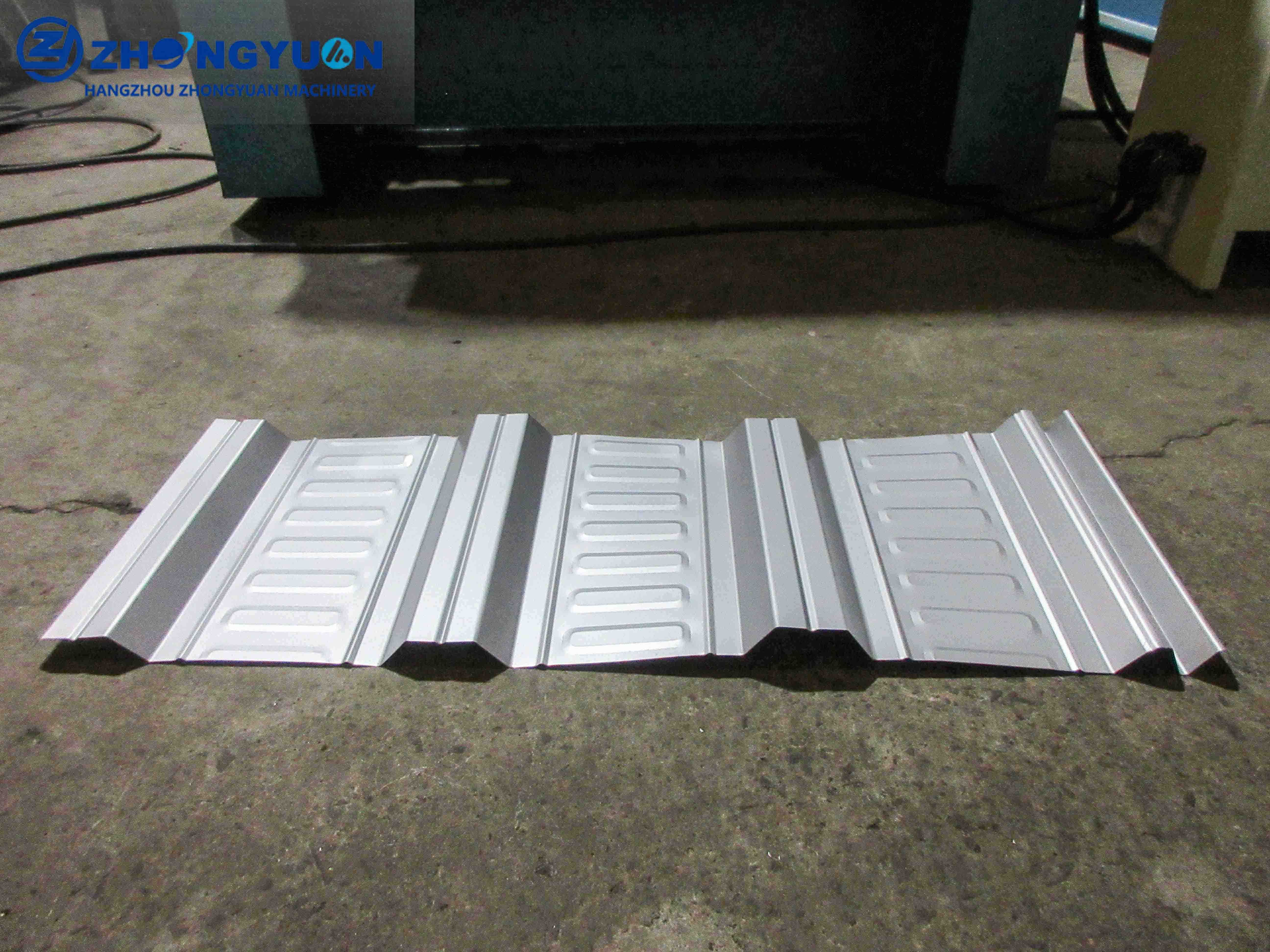 Zinc Corrugated Roofing Sheet Roll Forming Machine - 11.7m X 1.65m X 1.6m, 0.6-0.7mm Color Metal Coils, 7.5kw Electric Motor, Max 35m/min Speed, 24 Month Warranty