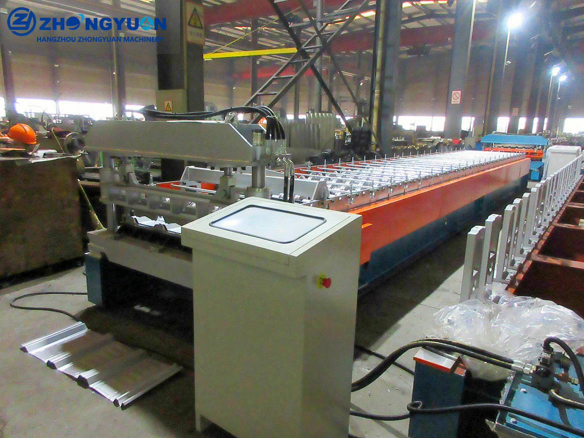 Zinc Corrugated Roofing Sheet Roll Forming Machine - 11.7m X 1.65m X 1.6m, 0.6-0.7mm Color Metal Coils, 7.5kw Electric Motor, Max 35m/min Speed, 24 Month Warranty