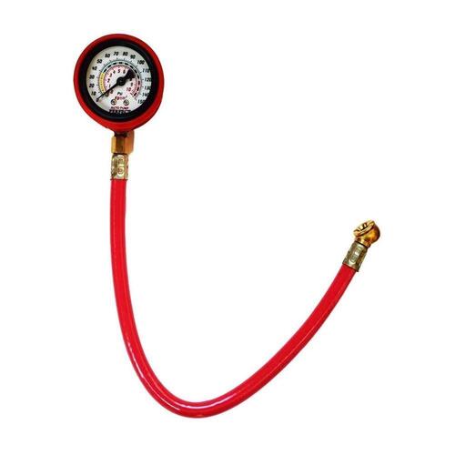 Heavy Duty Tire Inflator Gauge Air Compressor Accessories (0512) - Other Material, 4*26*7 Cm Size, Multi/assorted Color | Ideal For Tire Inflation Tasks