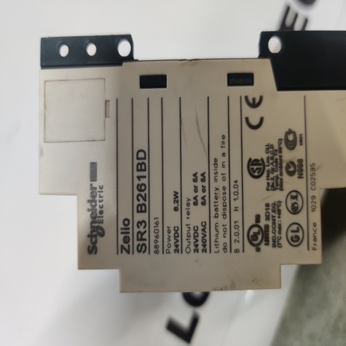 Schneider Electric Sr3 B261bd Zelio Extendable Module