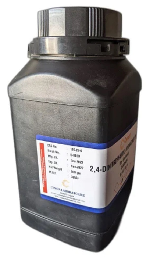 2,4-dinitrophenylhydrazine - 98% Purity, Wet Powder Form | Cas No: 119-26-6, Ar Grade For Scientific Applications