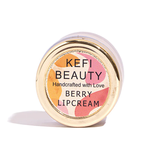 Glitter Effect Kefi Beauty 10G Berry Lip Cream