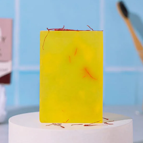 Yellow Kefi Beauty Saffron And Chandan Soap Suitable For All Skin Types 100 Gm