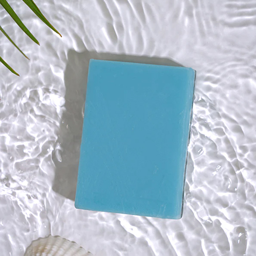 Handmade Sea Breeze & Charcoal Soap - 100g , Natural Herb-infused, Fresh Scent, Gentle For All Skin Types