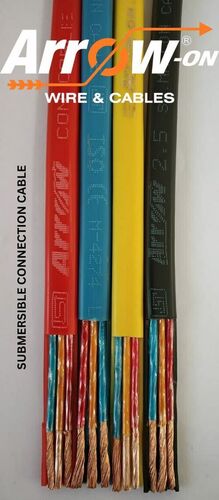 ब्लैक थ्री कोर कनेक्शन फ्लैट केबल