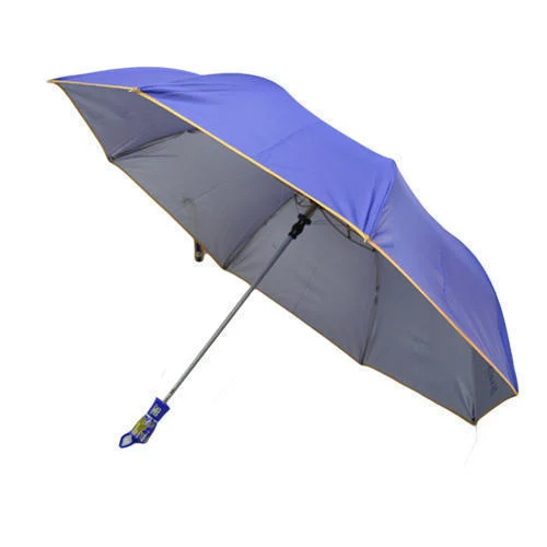 Purple Folding Umbrella - Material: Polyester